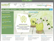 Tablet Screenshot of bettin.com